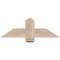 Ekena Millwork Eugene Smooth Timber Gable Bracket, Douglas Fir, 36"W x 12"H x 5 1/2"D x 5 1/2"F, 8/12 Pitch GBW036X12X0606EUG00SDF - alternate 1